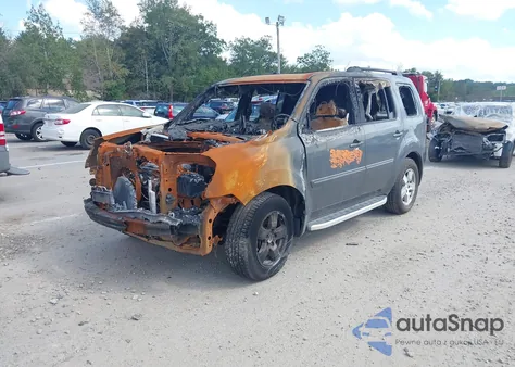 2011 Honda Pilot Ex-L from USA, damaged, VIN 5FNYF4H52BB099899